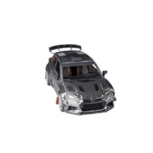 Game Ready Rally Car 3D Model for Realtime Use PBR Asset