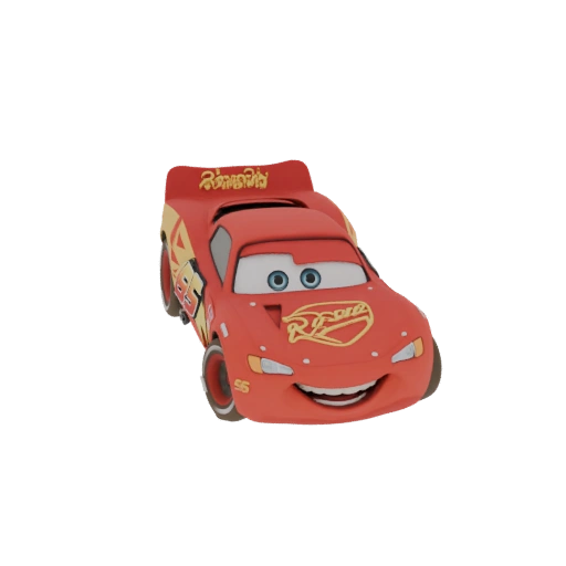 Lightning McQueen 3D Model