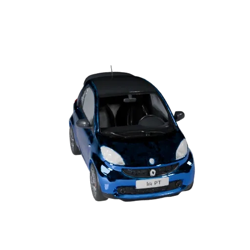 Compact Car 3D Model for Blender & Games - Realistic PBR