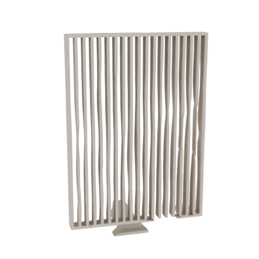 Modern Slatted Room Divider