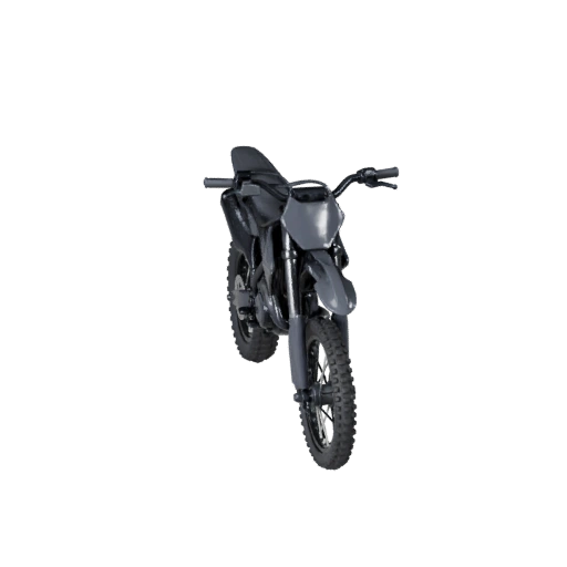 Modello 3D STL Stampabile di Moto da Cross - Esposizione e Collezionismo