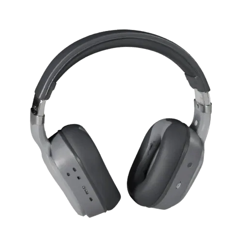 Sports Earbuds Realistic 3D model, three-quarter studio render, showing soft ear pads, wearable scale.