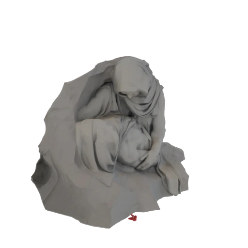 Sorrowful Mother Sculpture