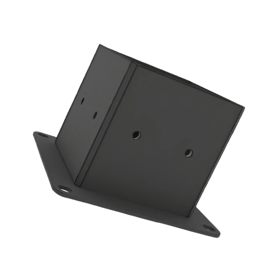 Black Metal Cube Bracket
