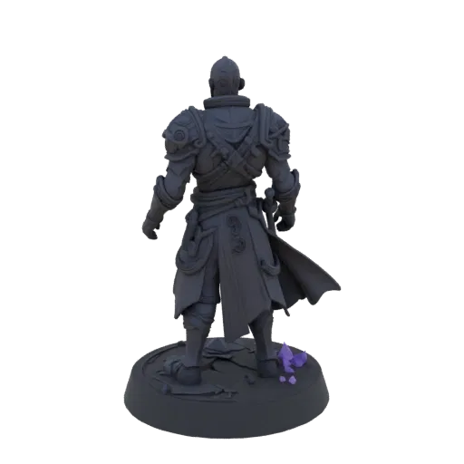 Dark Fantasy Monk Miniature STL