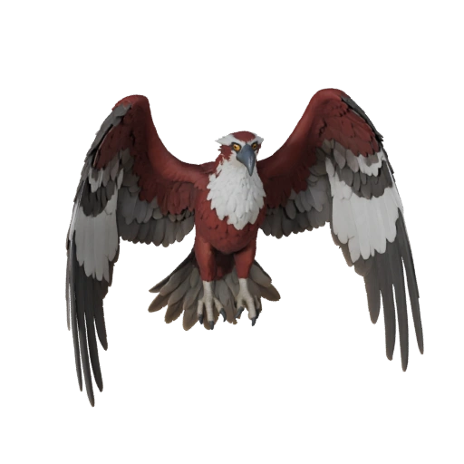 نموذج Osprey ثلاثي الأبعاد لوحدة Unity - أصل جاهز للعبة، FBX | مجاني للاستخدام