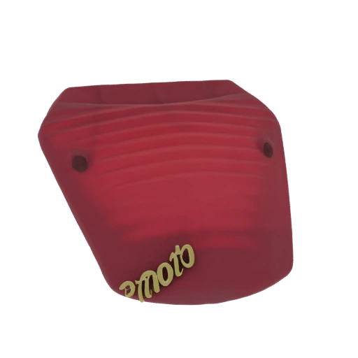 Red Motorcycle Headlight Fairing
