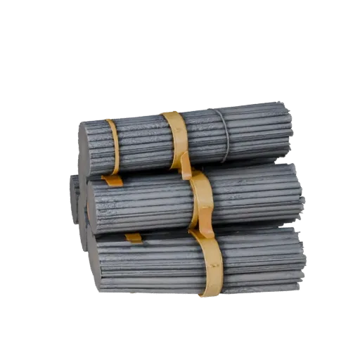 Heavy Duty Rebar Bundle Realistic 3D model, three-quarter studio render, showing concrete, site-ready silhouettes.