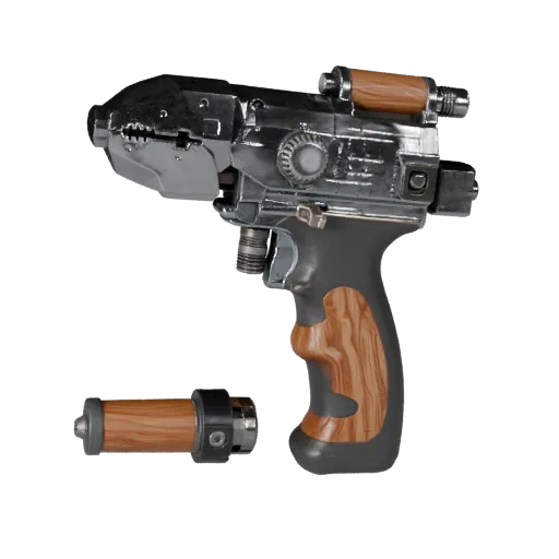 Insulated Torque Wrench Modular 3D model, isometric modular kit view, showing painted metal, clear grip zones.