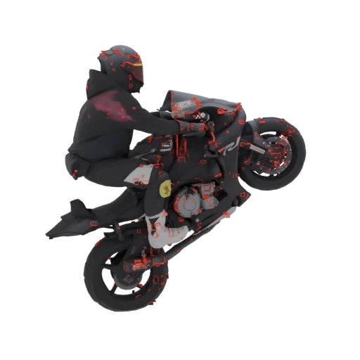 Motorcycle Stunt Rider 3D Model