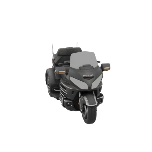 Honda Gold Wing Trike 3D Model