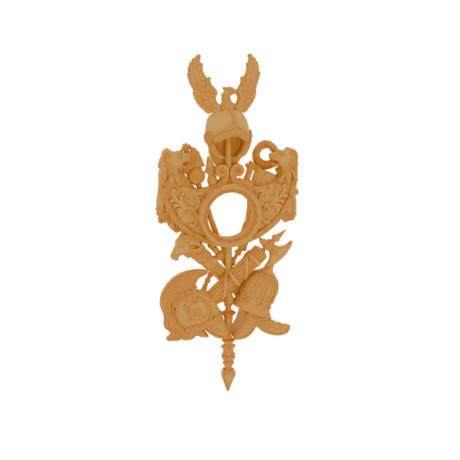 Ancient Roman Panoplia Emblem