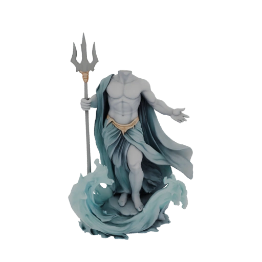 Poseidon Statue
