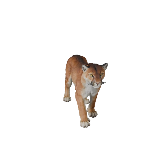 Modèle 3D de Cougar pour Unity - Actif prêt pour le jeu, FBX | Libre de droits