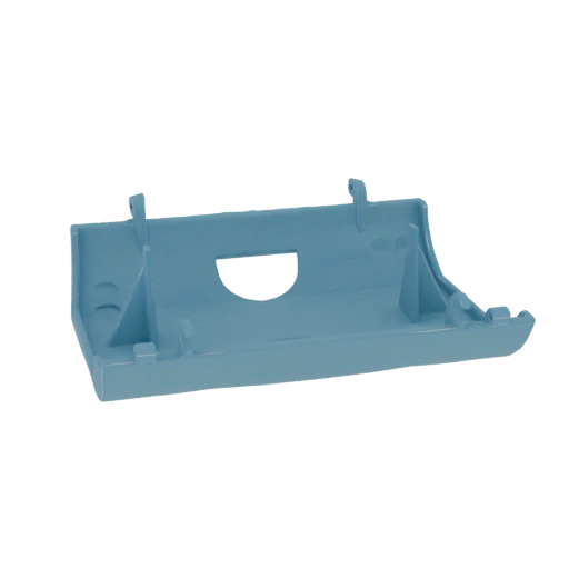 Blue Plastic Bracket