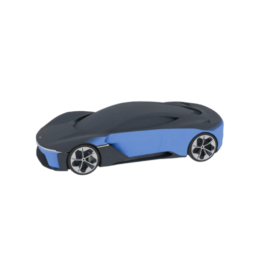 Mercedes-Benz Vision AVTR Concept Car 3D Model