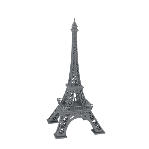 Eiffel Tower 3D Model