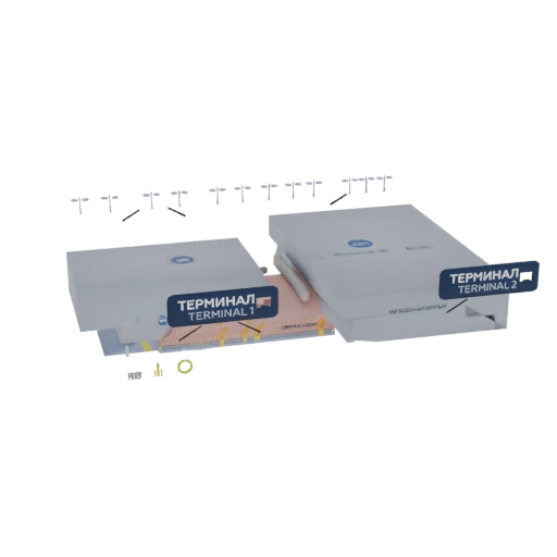Airport Terminal 3D Model