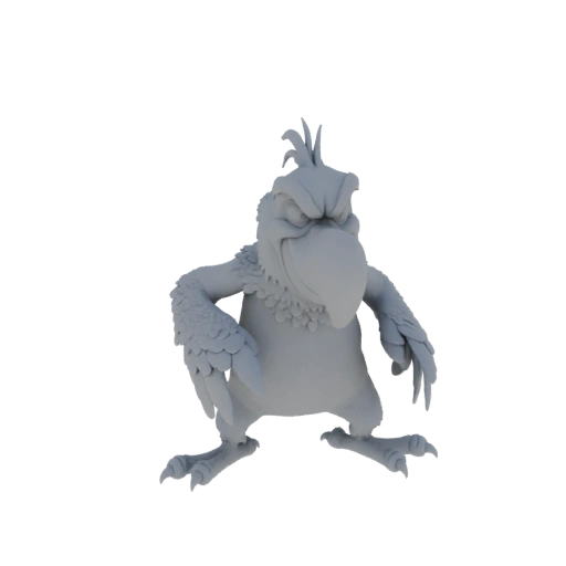 Angry Bird 3D Model