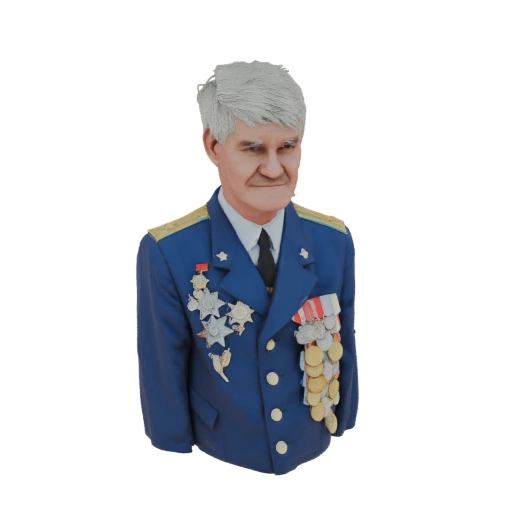 Soviet Military Commander Bust