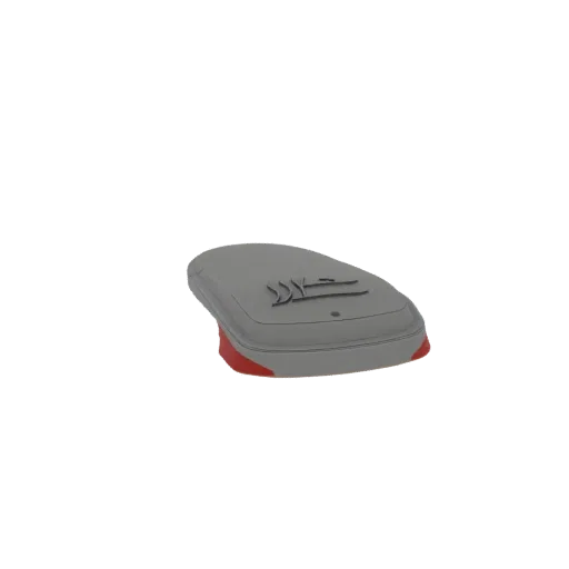3D model of a Brunswick bowling ball with its logo visible, set against a white background.