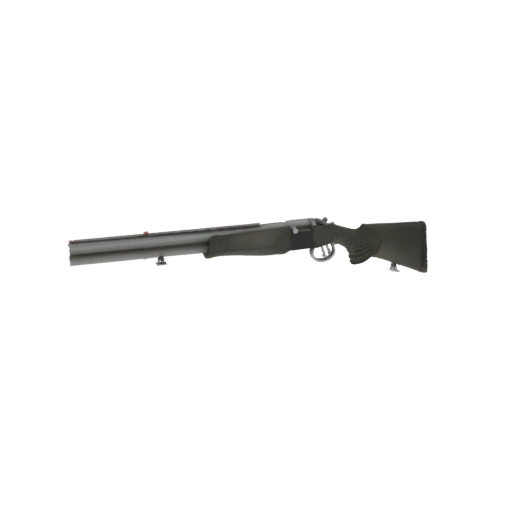 Double Barrel Shotgun 3D Model