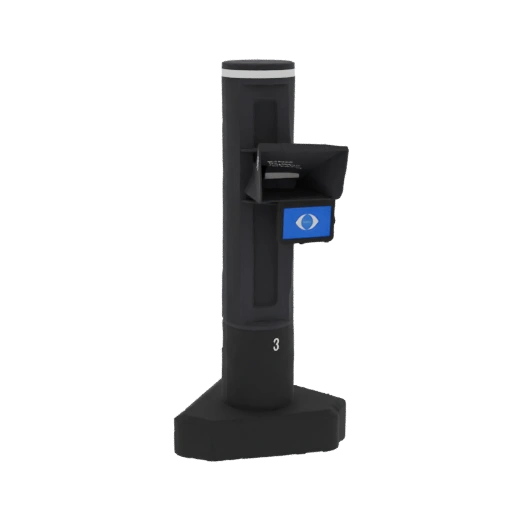 Modern Eye Test Machine 3D Model