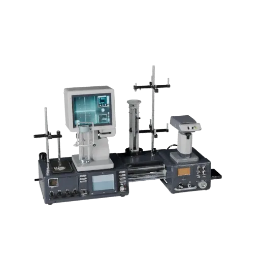 Research Scanner Device Realistic 3D model, three-quarter studio render, showing clean metal, bench-top devices.