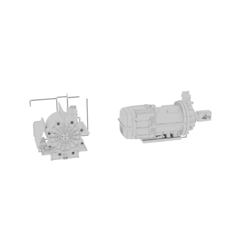 Industrial Pump and Motor Assembly