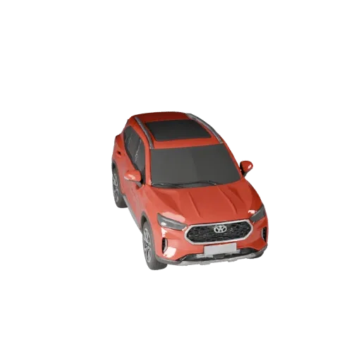 Game Ready Family Suv 3D Model for Realtime Use PBR Asset