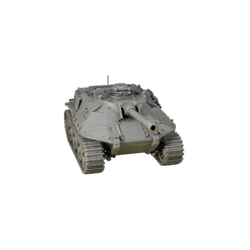 Printable Self Propelled Howitzer STL 3D Model for