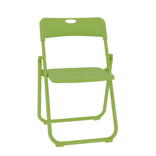 Lime Green Folding Chair 3D Model