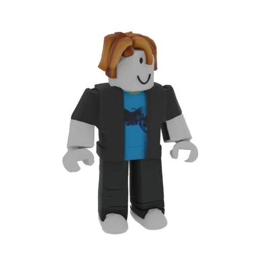 Roblox Bacon Hair Character 3D Model