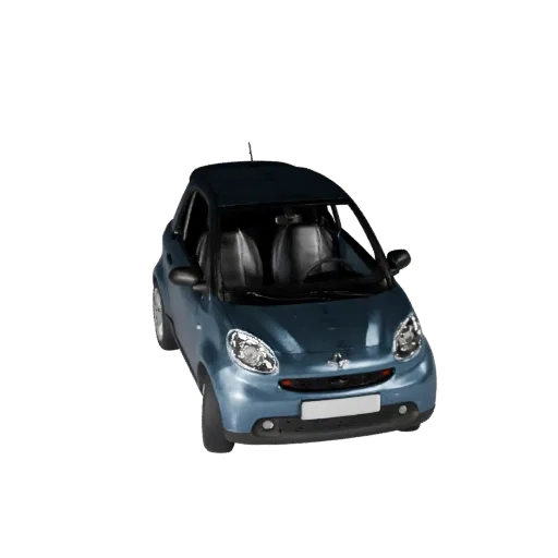 Compact Car 3D Model for Blender & Games - Realistic PBR