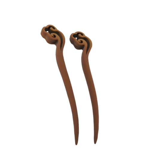 Elegant Cloud-Shaped Hairpins (Set of 2)