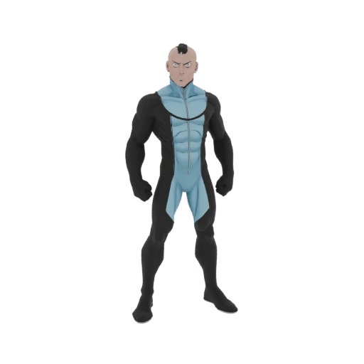 Mohawk Warrior 3D Model