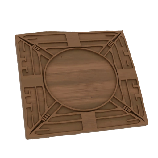 Ornate Square Coaster