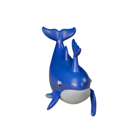 Cartoon Killer Whale 3D Model - Stylized Asset for Animation