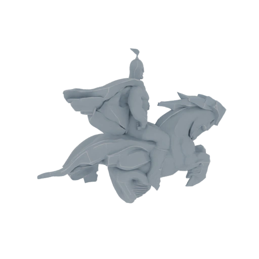 Warrior on Horseback Sculpture