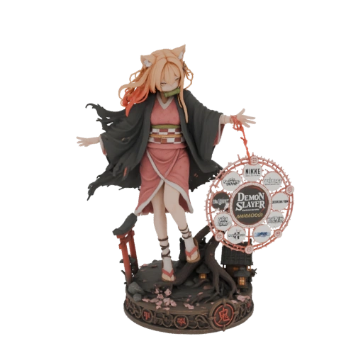 Nezuko Kamado Catgirl Figure