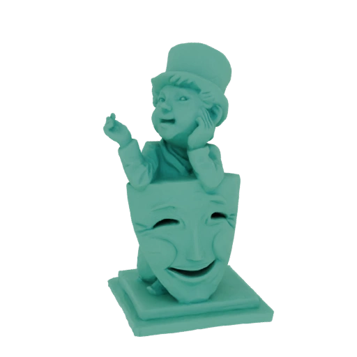 Theatrical Boy with Mask