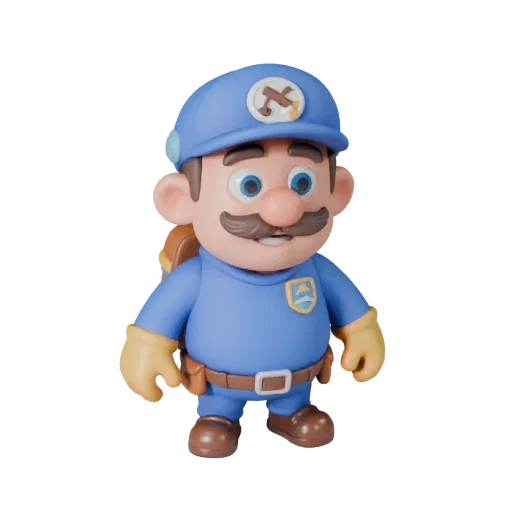 Cartoon Coupe 3D Model for Stylized Games PBR Asset