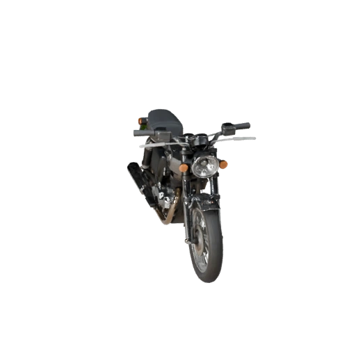 Modello 3D di Moto d'Epoca Low Poly per Unity e Unreal