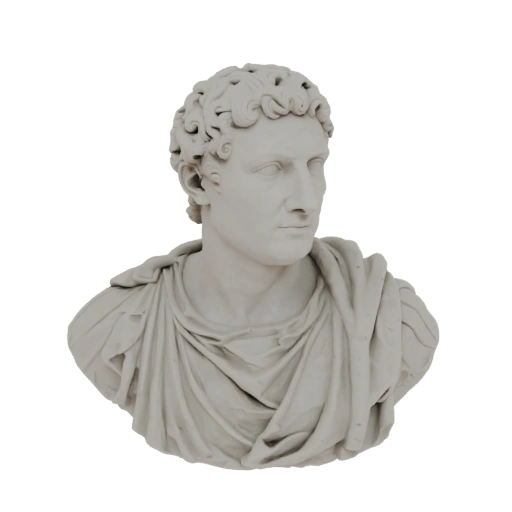 Bust of Seneca, Copy by Giovanni Cavaceppi