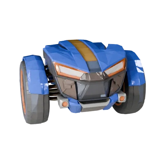 Low Poly Crossover 3D Model for Unity & Unreal PBR Asset
