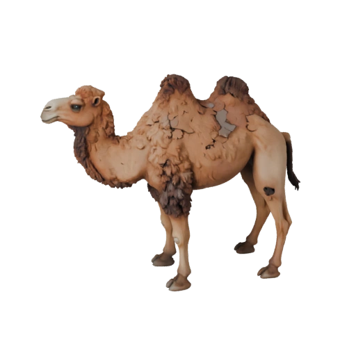 Modello 3D Cammello High Poly - Asset STL Dettagliato per la Stampa