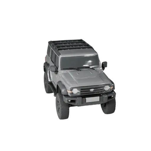 Suv 3D Model for Blender & Games - Realistic PBR Asset