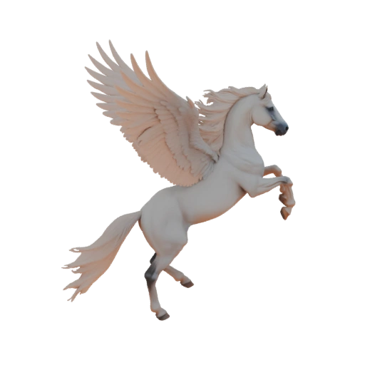 Pegasus Mythical Horse 3D Model