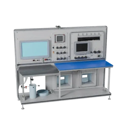 Clean Room Reactor Core Modular 3D model, isometric modular kit view, showing clean metal, bench-top devices.