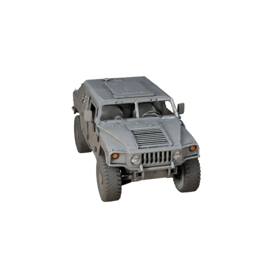 Humvee 3D Modell für Unreal Engine - Spielbereites Asset